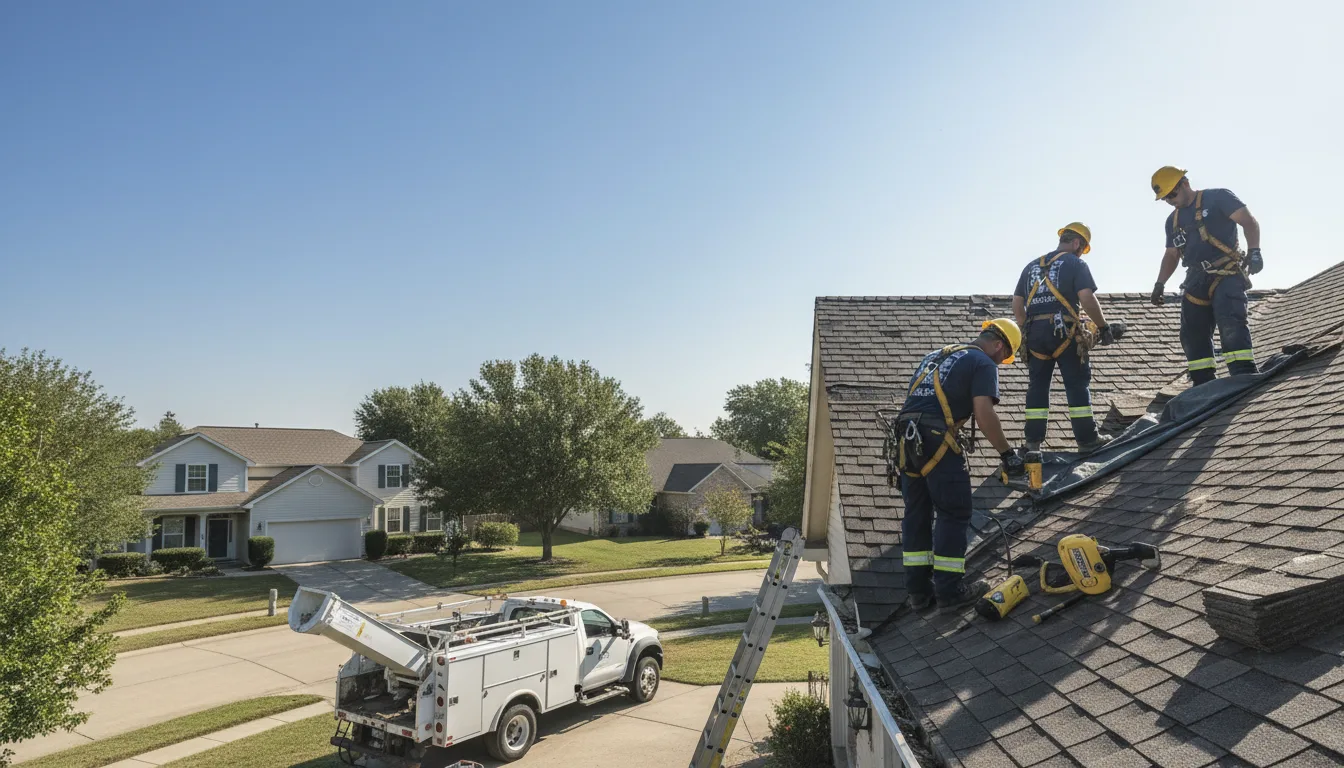 Emergency Roof Repair in Sherman, IL near me